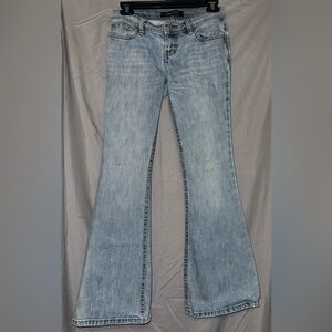 London Fog Light Denim Flare Jeans